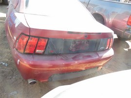 2003 FORD MUSTANG COUPE GT RED 4.6 MT 